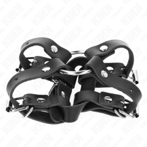 Kink Ring Power-Inel pentru Penis cu Multiple Bretele - imagine 3