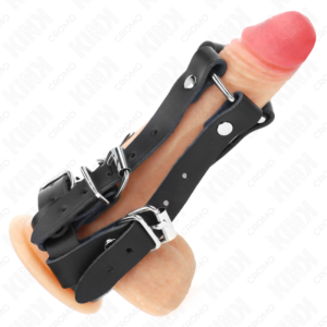 Kink Ring Power-Inel pentru Penis cu Multiple Bretele - imagine 4