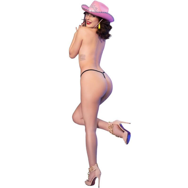 Chilirose Panties & Thongs-CR-4836 Tanga Kiss Me Negru S/M 2 img 193968 37666c00b9719484b1bf45e383308543 1