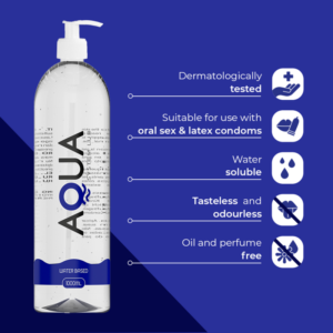 Aqua Quality-Lubrifiant pe Bază de Apă 1000 ml - imagine 4