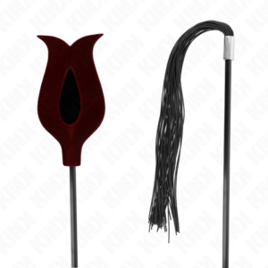 Kink Impact & Touch-Bici cu Franjuri din Silicon în Formă 10 Kink Impact & Touch-Bici cu Franjuri din Silicon în Formă - imagine 5