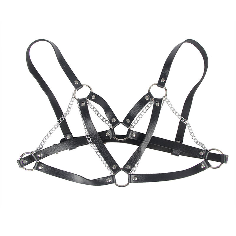 Subblime - 953713 Centură Punk Bondage cu Cataramă Metalică Neagră One Size 2 img 194232 2da9f80a494e47114f2d83a6725a4b6c 1