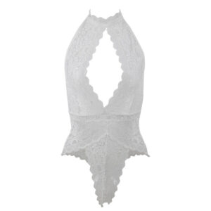 Subblime Bodystockings-953850 Body din Dantelă Alb S/M - imagine 9
