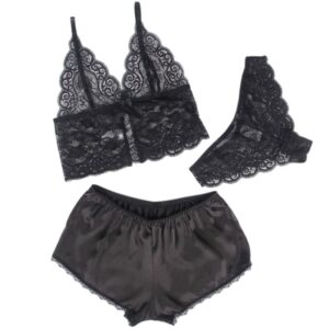 Subblime Sets-953928 Chemise din Mătase și Dantelă cu Chiloți 14 Subblime Sets-953928 Chemise din Mătase și Dantelă cu Chiloți - imagine 4