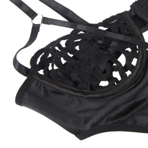 Subblime Bodystockings-954055 Body Sexy din Dantelă, Negru, S/M 15 Subblime Bodystockings-954055 Body Sexy din Dantelă, Negru, S/M - imagine 5