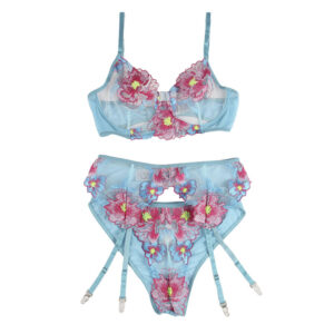 Subblime Sets-954109 Sutien și Chilot cu Jartieră Design Floral 19 Subblime Sets-954109 Sutien și Chilot cu Jartieră Design Floral - imagine 8