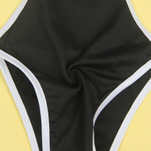 Subblime Costumes-954307 Costum Menajeră Sexy Negru/Alb S/M - imagine 6