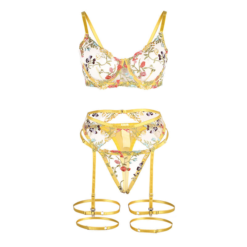 Subblime Sets-954345 Sutien + Tanga + Jartieră Design Floral 2 img 194980 b3a8f5efe1862ed4cf98edbf8e27d16b 1