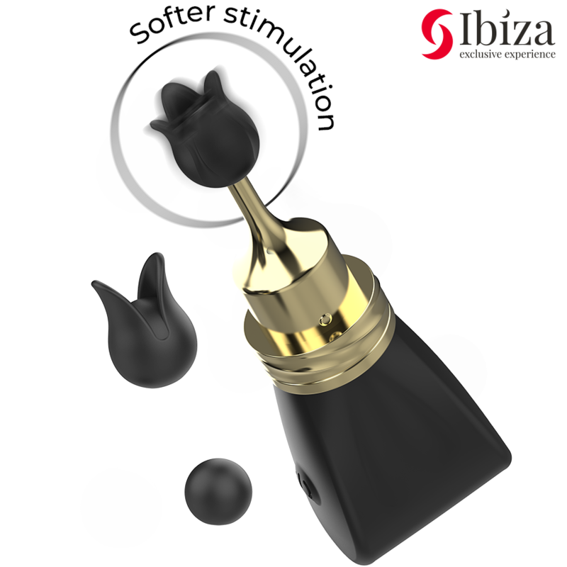 Ibiza Technology-Stimulator Clitoridian Fundiță, 3 Capete-Silicon 2 img 195421 e7bf51599d847af57a4bf58733284311 1