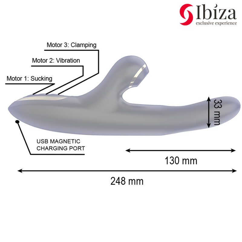 Ibiza Technology-Double Clamping Vibrator Negru-Silicon 4 img 195428 f3630fcfbc818318c48a005e2253dc78 1