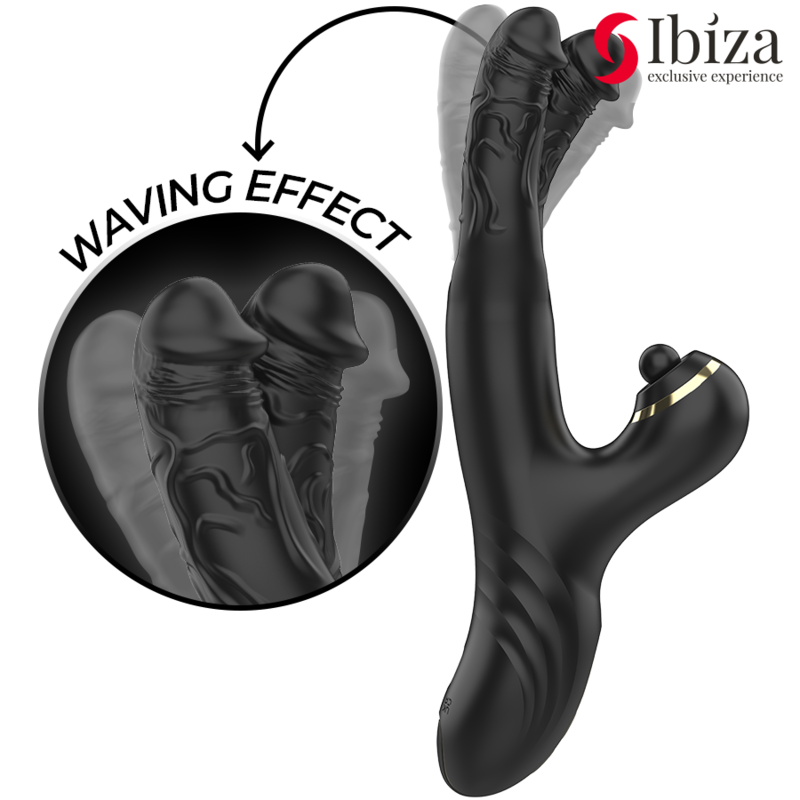 Ibiza-Two Dragons Vibrator Dublu Negru-Silicon 2 img 195439 f1a8776e53c90ddcd7ad6d385e8bad1a 1