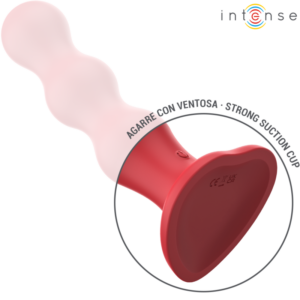 Intense Remote Control-Cody Vibrator Roșu cu Cupă de Sucțiune - imagine 3