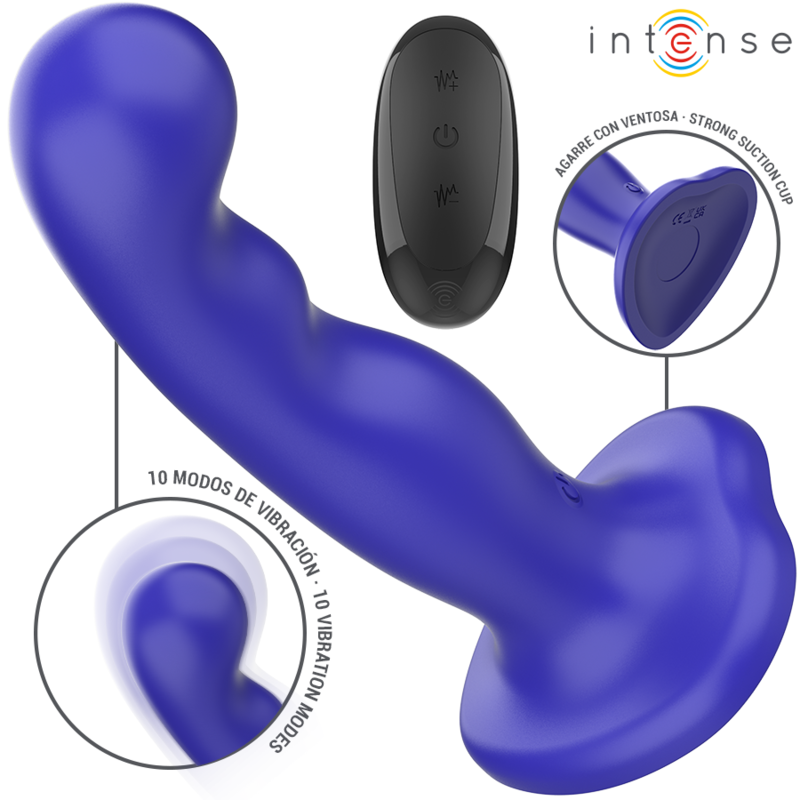 Intense Remote Control-Shorty Vibrator cu Ventuză Albastră 1 img 195488 4d8cd5c06e6d06acc7f99f6661c2f526 1