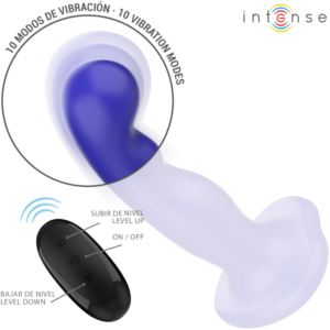 Intense Remote Control-Shorty Vibrator cu Ventuză Albastră 10 Intense Remote Control-Shorty Vibrator cu Ventuză Albastră - imagine 4