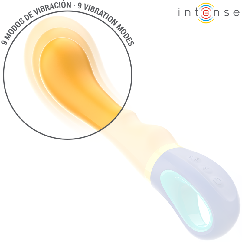 Intense High Tech-Shaggy Vibrator pentru Punctul G Galben-Silicon 4 img 195513 b198b6cb8f9cc270df3f37585fa35277 1