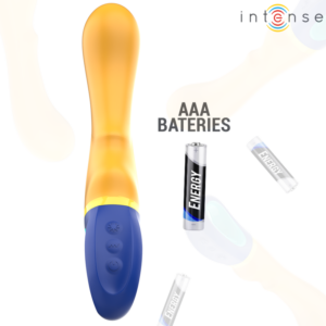 Intense High Tech-Shaggy Vibrator pentru Punctul G Galben-Silicon 9 Intense High Tech-Shaggy Vibrator pentru Punctul G Galben-Silicon - imagine 3