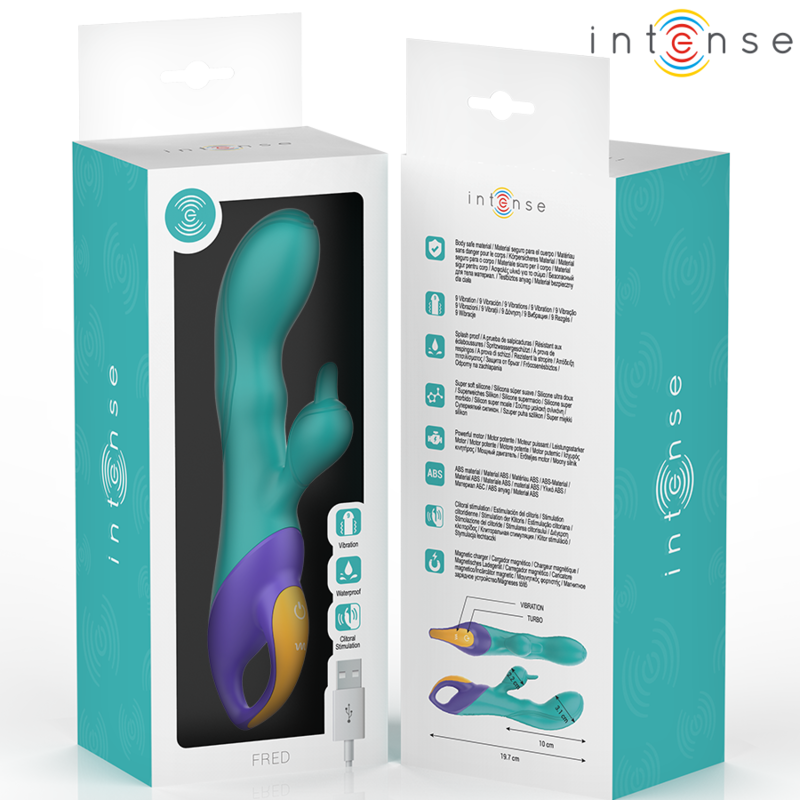 Intense High Tech-Fred Rabbit Vibrator Albastru-Silicon 5 img 195521 8d4cf2900468c9653be35eed5b3701ec 1