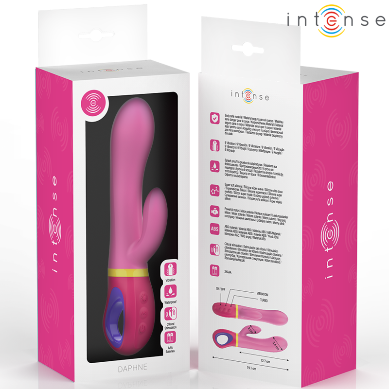 Intense High Tech-Daphne Rabbit Roz Vibrator-Silicon, Waterproof 6 img 195527 73b4ce6a5d3e3e1952356876a8d54435 1