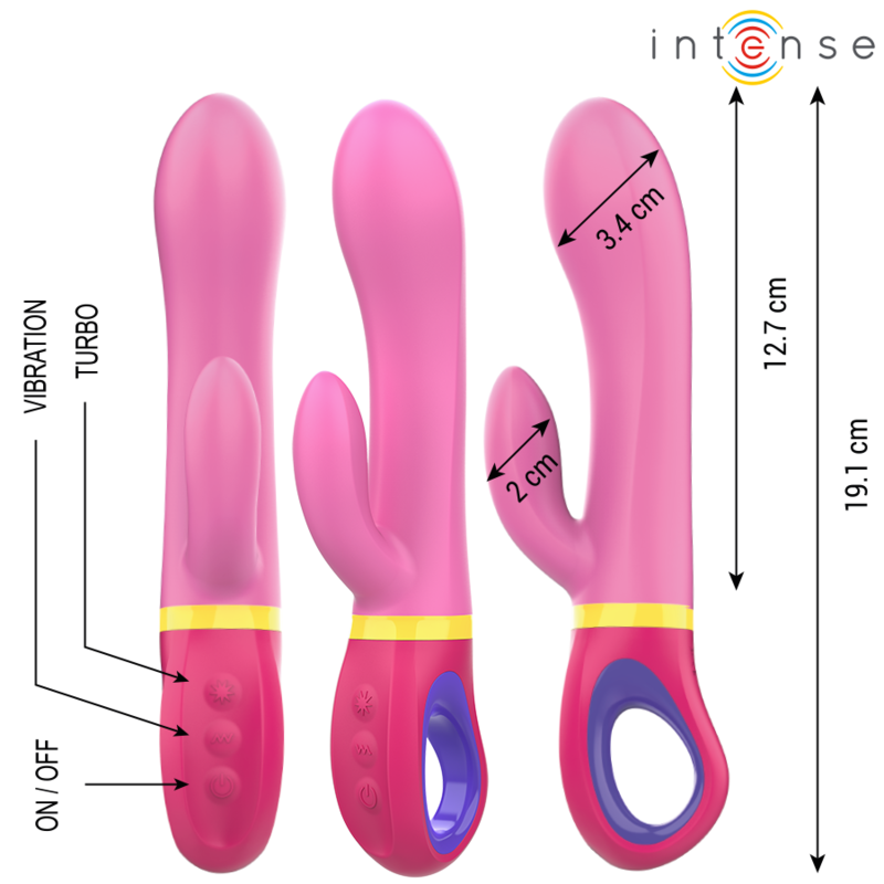 Intense High Tech-Daphne Rabbit Roz Vibrator-Silicon, Waterproof 2 img 195529 653cdeb99c75488f47e0cc0686a45286 1