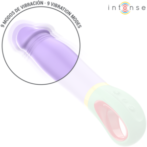 Intense High Tech-Velma Vibrator Clasic Mov-Silicon, Waterproof - imagine 3