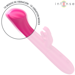 Intense-Julieta Rabbit Vibrator 18.6 cm, 10 Vibrații - imagine 4