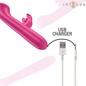 Intense-Julieta Rabbit Vibrator 18.6 cm, 10 Vibrații - imagine 2