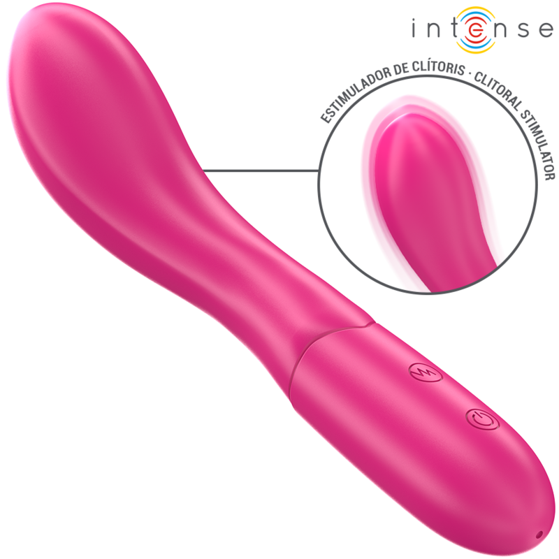 Intense-Lisette Vibrator 19 cm Flexibil 10 Vibrații Roz-Silicon 1 img 195710 847db001e4864c213cfc97f133d041cb 1
