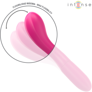 Intense-Lisette Vibrator 19 cm Flexibil 10 Vibrații Roz-Silicon 8 Intense-Lisette Vibrator 19 cm Flexibil 10 Vibrații Roz-Silicon - imagine 3