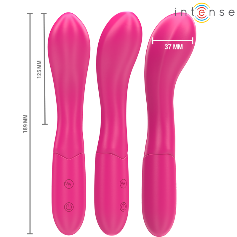 Intense-Lisette Vibrator 19 cm Flexibil 10 Vibrații Roz-Silicon 2 img 195713 c1e7df8ad579cd5dcfd7b070ebb8b13a 1
