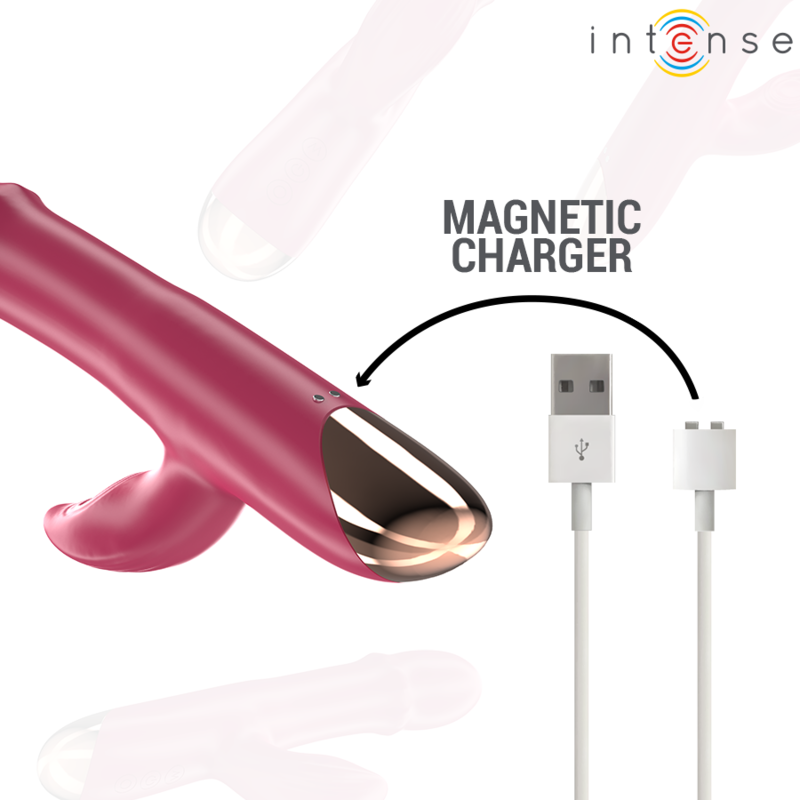 Intense-Chloe Vibrator Multifuncțional 3-in-1 Roșu-Silicon, 10 4 img 195735 82c910d67e2b91ccb9008fe796f1f8d2 1