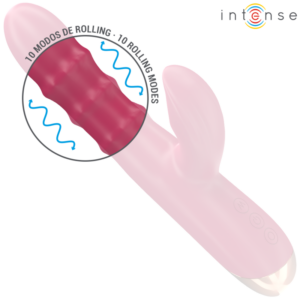 Intense-Chloe Vibrator Multifuncțional 3-in-1 Roșu-Silicon, 10 12 Intense-Chloe Vibrator Multifuncțional 3-in-1 Roșu-Silicon, 10 - imagine 6