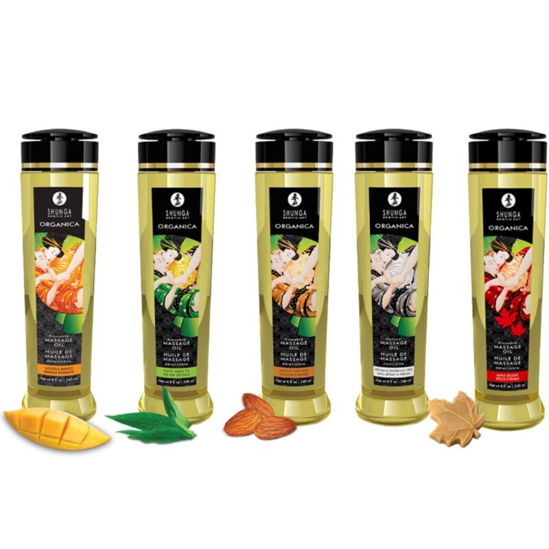 Shunga - Ulei de Masaj Organic MANGO-240 ml 2 img 195805 b557e6ebeb296ad1802165f3767fea9c 1