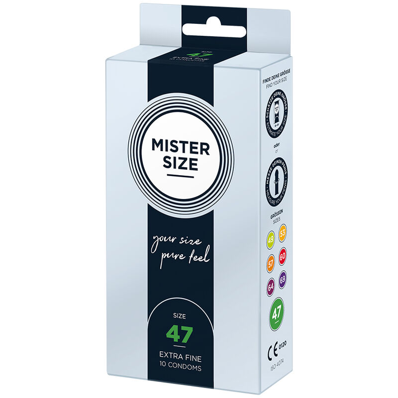 Mister Size-Prezervative Size Xs 47 mm (10 Bucăți)-Latex 3 img 195986 9d835ac348fb6f9b50622339e15d4c6a 1