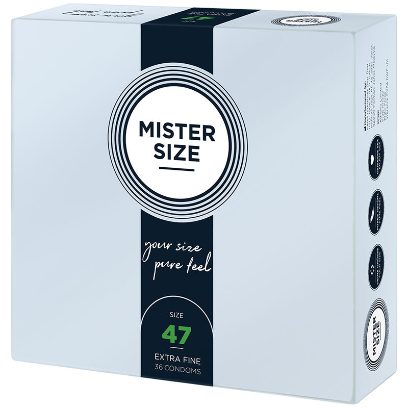Mister Size-Prezervative Size Xs 47 mm (36 Units)-Latex 2 img 195987 6ff603ddafea76ee4fc5a2dd386447e4 1
