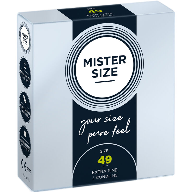 Mister Size-Prezervativ Size S 49 mm (3 Unități)-Latex 1 img 196017 05d87f63104f8484c93e17467b65e001 1