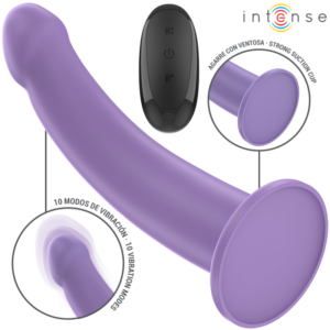 Intense-Eddie Vibrator 17.5 cm 10 Vibrații Violet 7 Intense-Eddie Vibrator 17.5 cm 10 Vibrații Violet - imagine 1