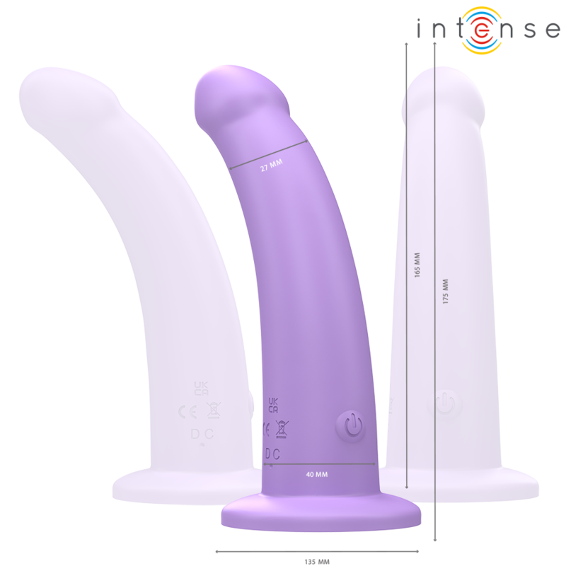 Intense-Eddie Vibrator 17.5 cm 10 Vibrații Violet 3 img 196219 2e3ae3317ad1a1a227cc1c153c5c6bdd 1