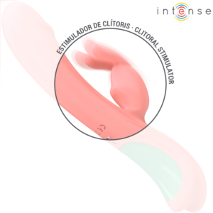 Intense High Tech-Rachel Rabbit Vibrator 5 Vibrații Roz-Silicon - imagine 4