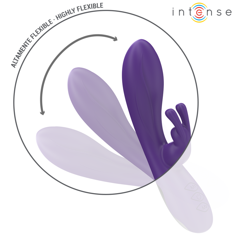 Intense-Randall Rabbit Vibrator 10 Vibrații Mov-Silicon, 10 Trepte 3 img 196291 8d93ec81828b7551a83dc986f56dc46e 1