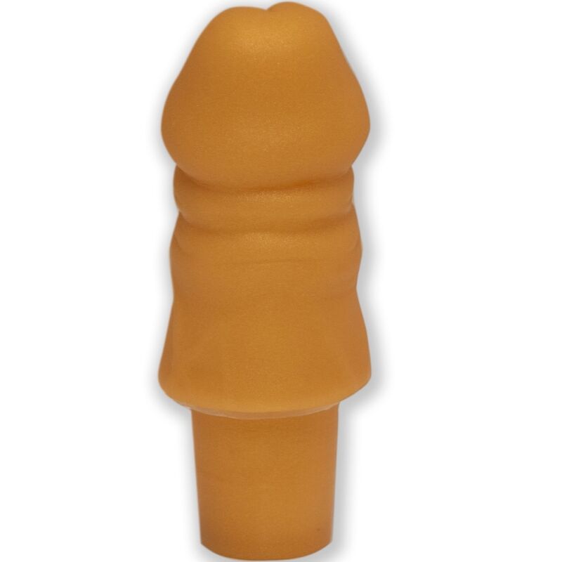 Diablo Picante-Dop pentru Sticle Formă de Penis, Auriu 1 img 196762 259e4d25745edd38c1a61f1022e3d444 1