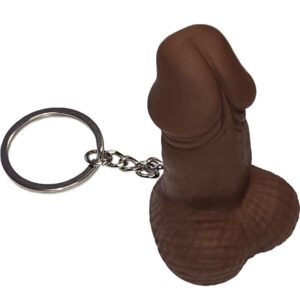 Diablo Picante-Breloc în Formă de Penis Mulatto - imagine 1