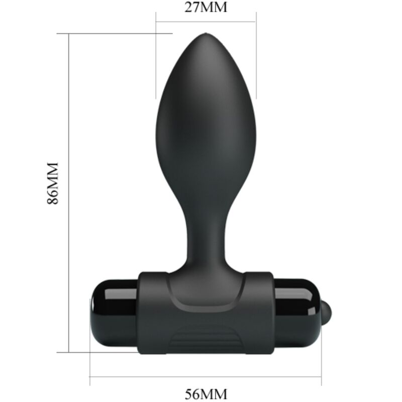 Anal Toys-Pretty Love Vibra Butt 10 Vibrații Plug Anal 5 img 196906 19ddc945b696590fb85d73d37d1437ca 1