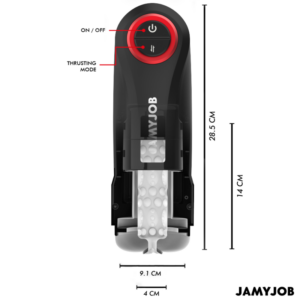 Jamyjob-Gravity Masturbator Automat Vaginal - 5 Moduri 10 Jamyjob-Gravity Masturbator Automat Vaginal - 5 Moduri - imagine 3