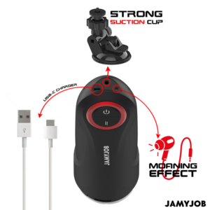 Jamyjob-Gravity Masturbator Automat Vaginal - 5 Moduri 11 Jamyjob-Gravity Masturbator Automat Vaginal - 5 Moduri - imagine 4
