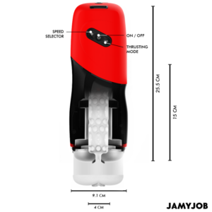 Jamyjob-Xpeed Masturbator Automat Vagin 5 Moduri de Impingere si - imagine 4