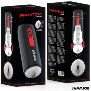 Jamyjob-Phantom Masturbator Automat Vaginal 5 Moduri de Aspirare - imagine 6