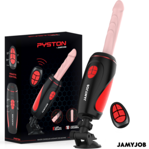 Jamyjob-Pyston Base Masturbator Automat cu Dildo - imagine 2