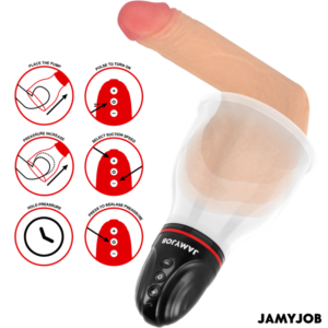 Jamyjob-Xpand Lite Pompă Testiculară Automată, 3 Niveluri - imagine 5