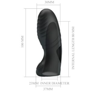 Fun Toys-Alan Vibrator Deget din Silicon Negru 16 Fun Toys-Alan Vibrator Deget din Silicon Negru — PRETTY LOVE · Vibratoare (imaginea 7)