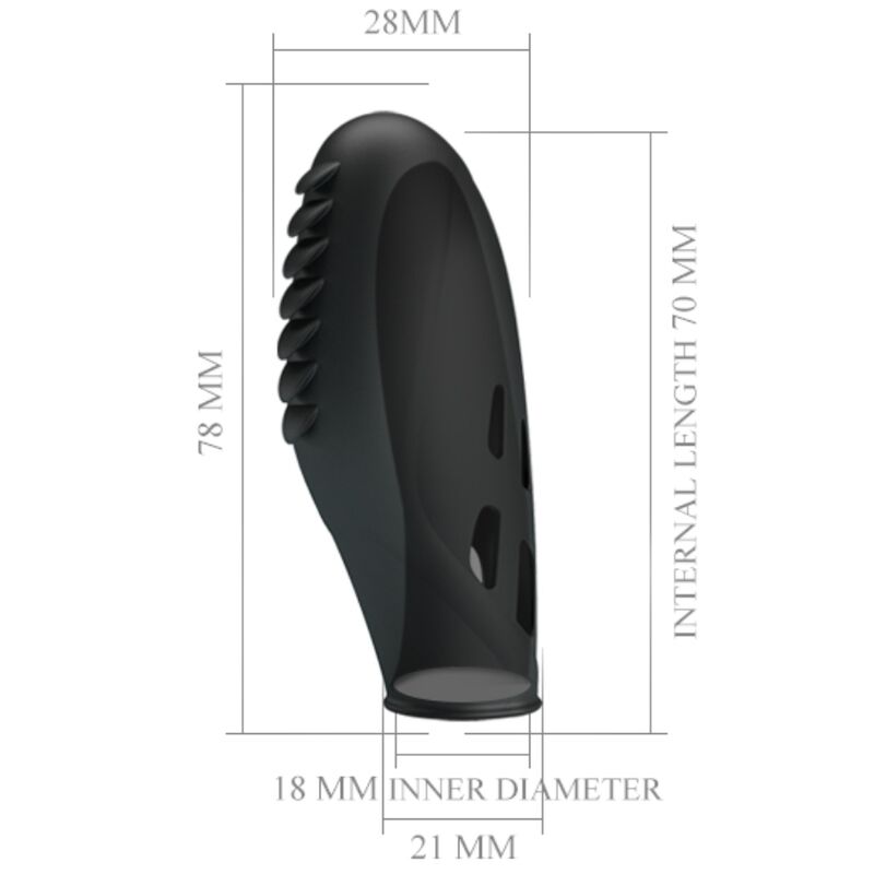Fun Toys-Gilo Vibrator de Deget din Silicon, Negru 3 img 197103 acb28e4d0907aa27641d45bb284404fe 1